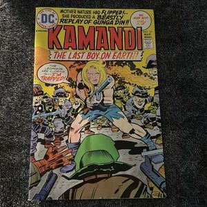 💥Kamandi, The Last Boy on Earth #27 DC 1975 Jack Kirby Cover/Art